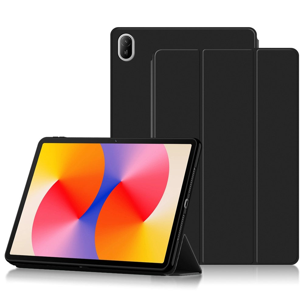 For Huawei MatePad SE 11 Case PU Leather TPU Back Full Protection Trifold Stand Tablet Cover