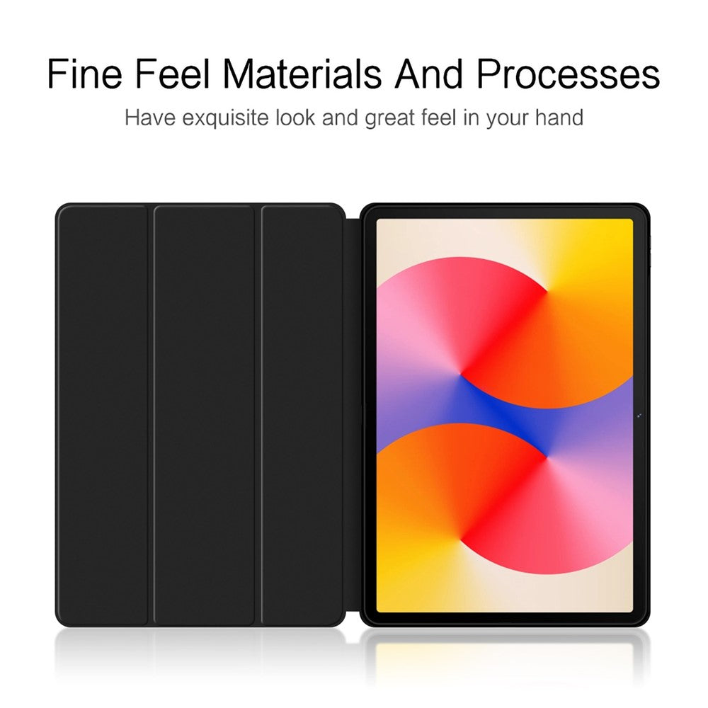 For Huawei MatePad SE 11 Case PU Leather TPU Back Full Protection Trifold Stand Tablet Cover