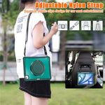 For iPad Air 13 (2026) / (2025) / (2024) / Pro 12.9 (2022) / (2021) / (2020) / (2018) Case Rotary Kickstand Cover with Shoulder Strap