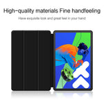 For Lenovo Xiaoxin Pad Pro 12.7 inch Case PU Leather TPU Back Trifold Stand Tablet Cover