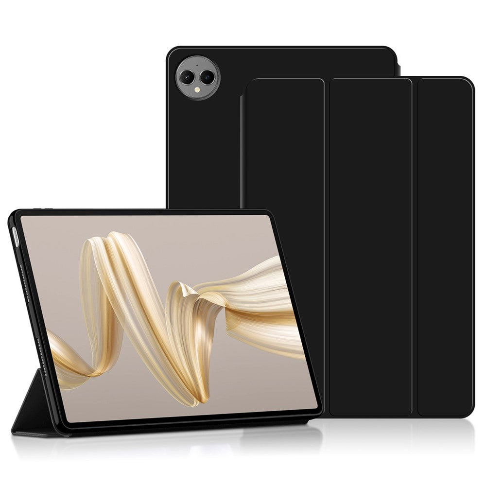 For Huawei MatePad Pro 12.2 (2024) Case PU Leather TPU Back Trifold Stand Tablet Cover