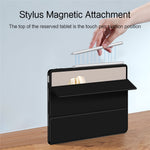 For Huawei MatePad Pro 12.2 (2024) Case PU Leather TPU Back Trifold Stand Tablet Cover