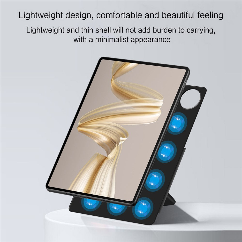 For Huawei MatePad Pro 12.2 (2024) Leather Case Origami Stand Magnetic Tablet Cover Auto Wake / Sleep