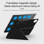 For Huawei MatePad Pro 12.2 (2024) Leather Case Origami Stand Magnetic Tablet Cover Auto Wake / Sleep
