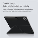 For Huawei MatePad Pro 12.2 (2024) Leather Case Origami Stand Magnetic Tablet Cover Auto Wake / Sleep