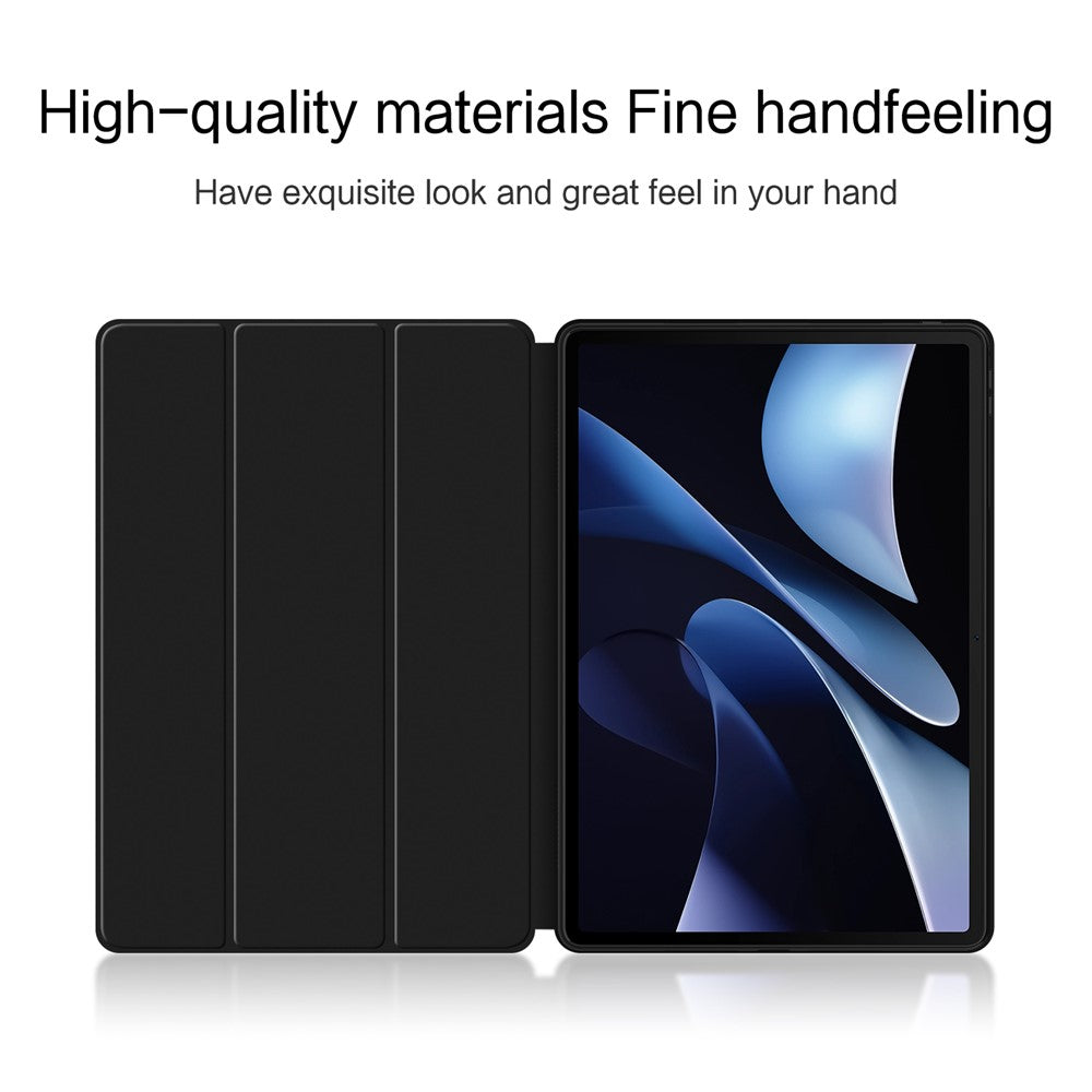 For Huawei MatePad Air (2024) Case PU Leather TPU Back Trifold Stand Tablet Cover