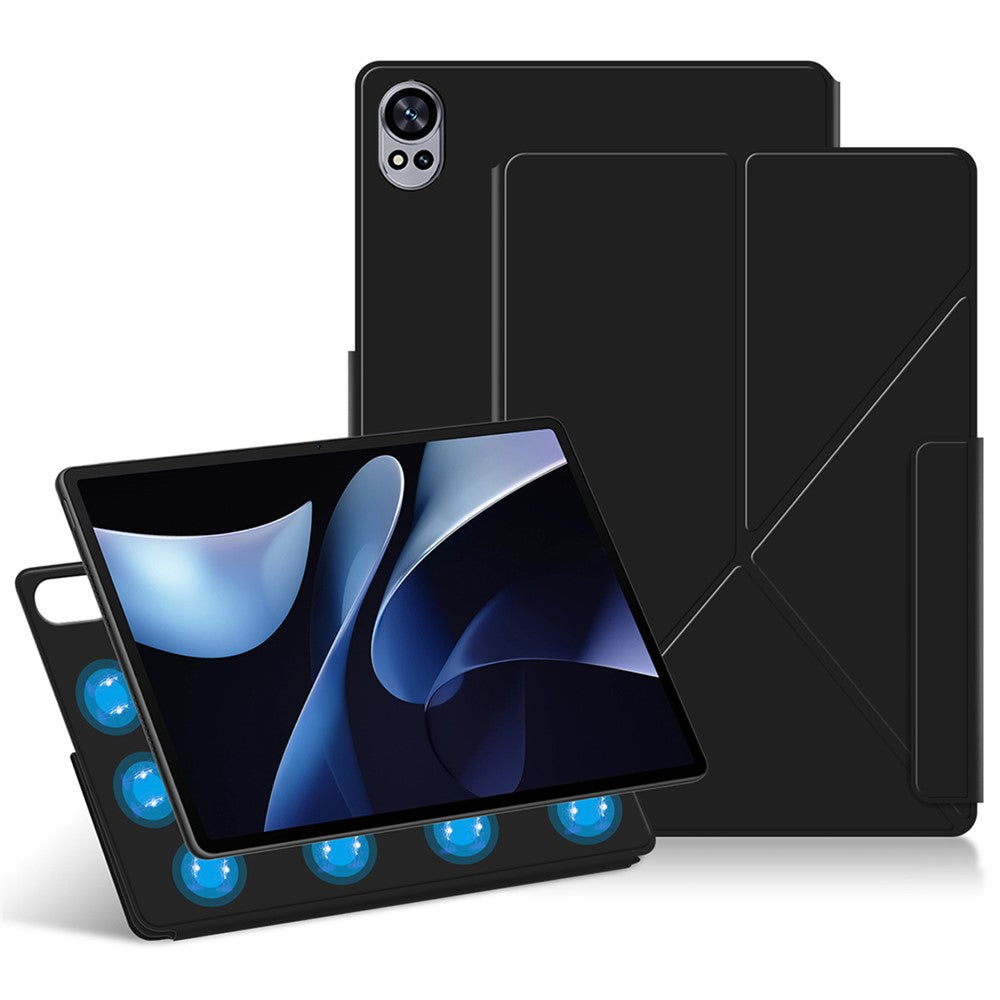 For Huawei MatePad Air (2024) Leather Case Origami Stand Magnetic Tablet Cover Auto Wake / Sleep