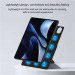 For Huawei MatePad Air (2024) Leather Case Origami Stand Magnetic Tablet Cover Auto Wake / Sleep