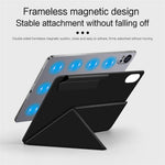 For Huawei MatePad Air (2024) Leather Case Origami Stand Magnetic Tablet Cover Auto Wake / Sleep