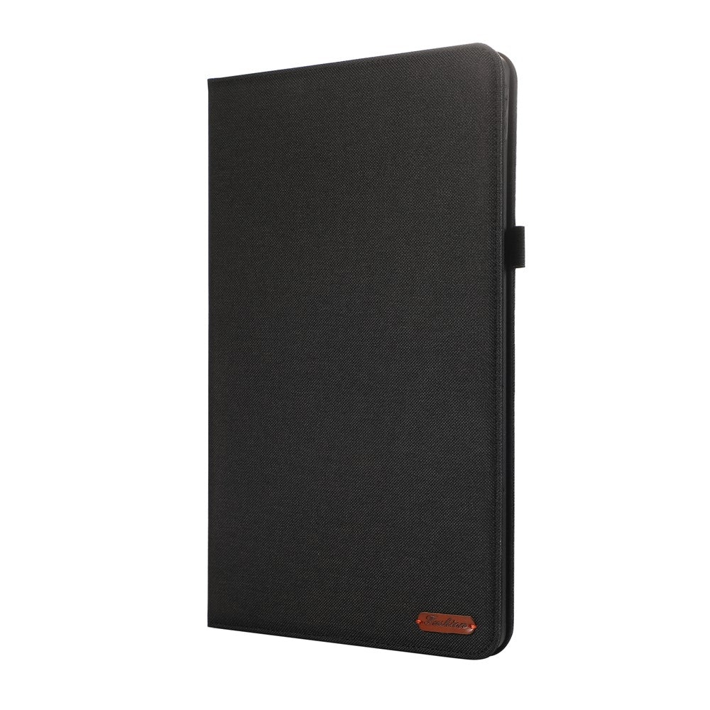For Lenovo Xiaoxin Pad Pro 12.7 inch Leather Case Card Holder Cloth Texture Tablet Stand Cover