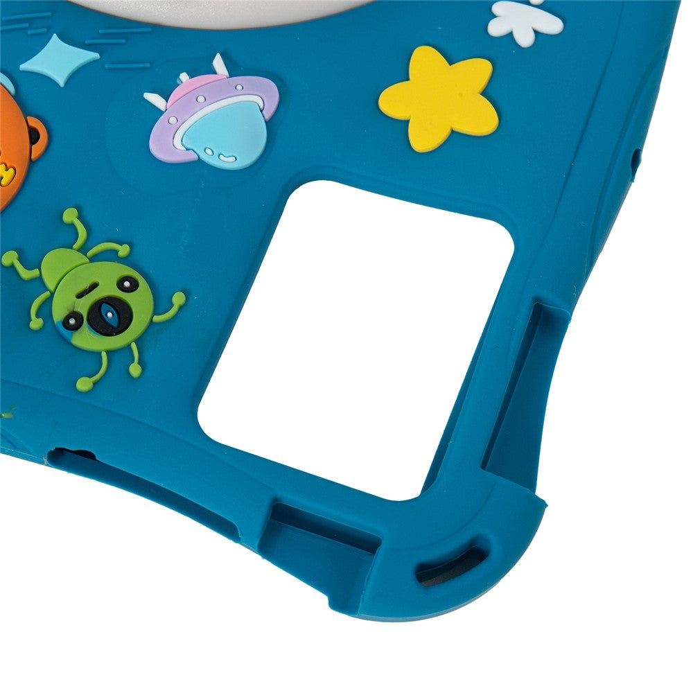 For Lenovo Tab M11 TB330FU / 331FC / Xiaoxin Pad 11 2024 Case with Shoulder Strap Kickstand Cartoon Silicone Cover