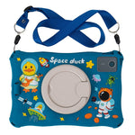 For Lenovo Tab M11 TB330FU / 331FC / Xiaoxin Pad 11 2024 Case with Shoulder Strap Kickstand Cartoon Silicone Cover