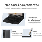 For Huawei MatePad Pro 12.2 (2024) Magnetic Floating Bluetooth-compatible Keyboard + Leather Tablet Case