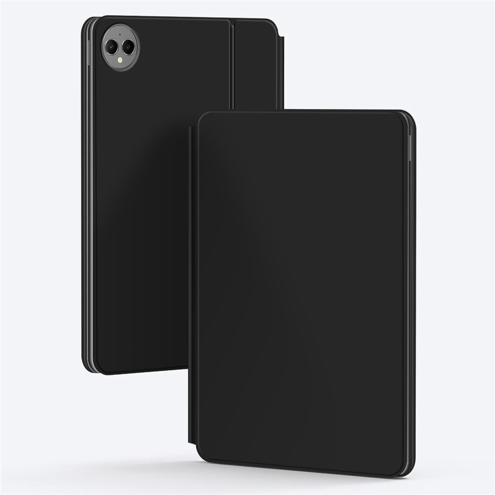 For Huawei MatePad Pro 12.2 (2024) Magnetic Floating Bluetooth-compatible Keyboard + Leather Tablet Case