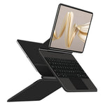 For Huawei MatePad Pro 12.2 (2024) Magnetic Floating Bluetooth-compatible Keyboard + Leather Tablet Case
