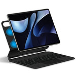 For Huawei MatePad Air (2024) Magnetic Floating Bluetooth-compatible Keyboard + Leather Tablet Case