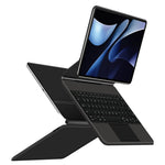 For Huawei MatePad Air (2024) Magnetic Floating Bluetooth-compatible Keyboard + Leather Tablet Case