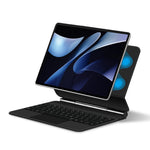For Huawei MatePad Air (2024) Magnetic Floating Bluetooth-compatible Keyboard + Leather Tablet Case
