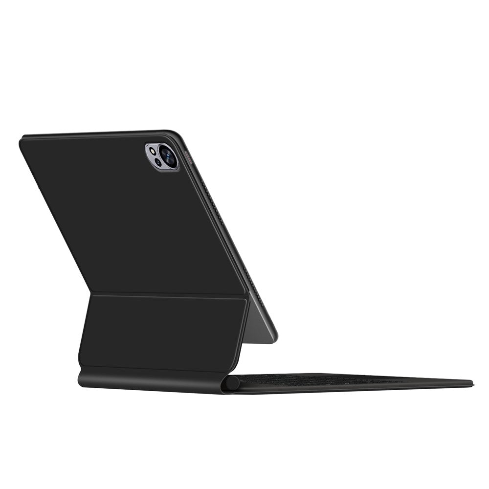 For Huawei MatePad Air (2024) Magnetic Floating Bluetooth-compatible Keyboard + Leather Tablet Case