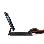 For Huawei MatePad Air (2024) Magnetic Floating Bluetooth-compatible Keyboard + Leather Tablet Case