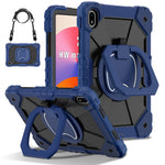 For Huawei MatePad SE 11 Kickstand Case Silicone+PC Tablet Cover