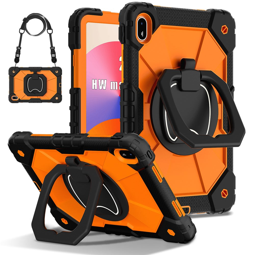 For Huawei MatePad SE 11 Kickstand Case Silicone+PC Tablet Cover