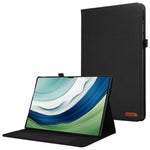 For Huawei MatePad Pro 12.2 (2024) Leather Case Card Holder Cloth Texture Tablet Stand Cover