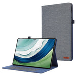 For Huawei MatePad Pro 12.2 (2024) Leather Case Card Holder Cloth Texture Tablet Stand Cover