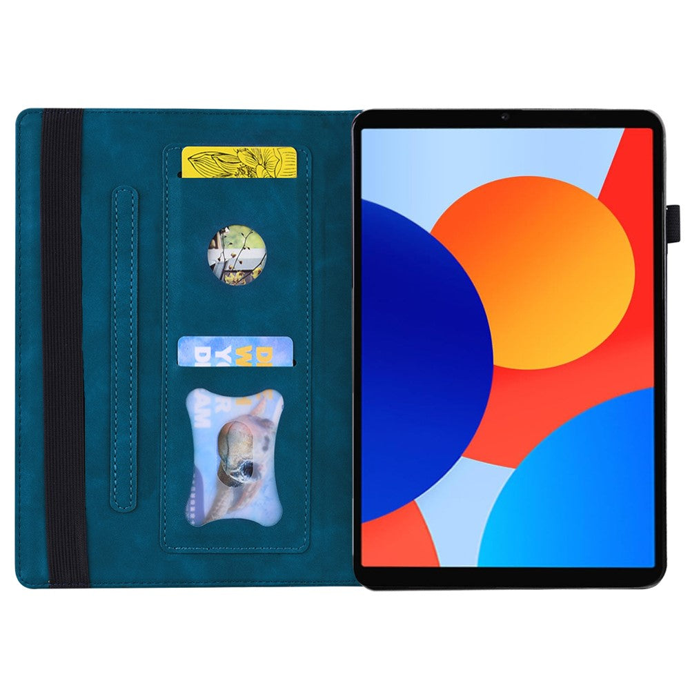 For Xiaomi Redmi Pad SE 4G 8.7 inch Case PU Leather Business Folio Protective Tablet Cover Card Holder
