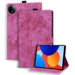 For Xiaomi Redmi Pad SE 4G 8.7 inch Case Card Slots Leather Tablet Stand Folio Cover Flower Cat