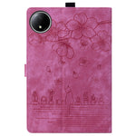 For Xiaomi Redmi Pad SE 4G 8.7 inch Case Card Slots Leather Tablet Stand Folio Cover Flower Cat