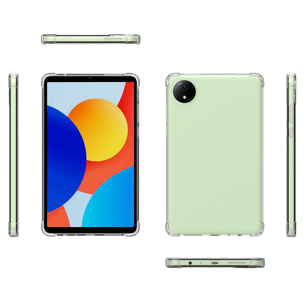 For Xiaomi Redmi Pad SE 4G 8.7 inch Case Four Corner Shockproof Clear Tablet TPU Cover