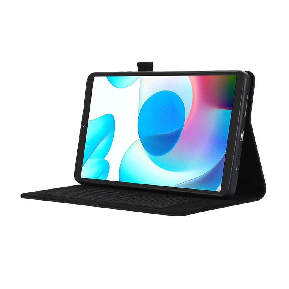 For Xiaomi Redmi Pad SE 4G 8.7 inch Leather Case Card Holder Cloth Texture Tablet Stand Cover