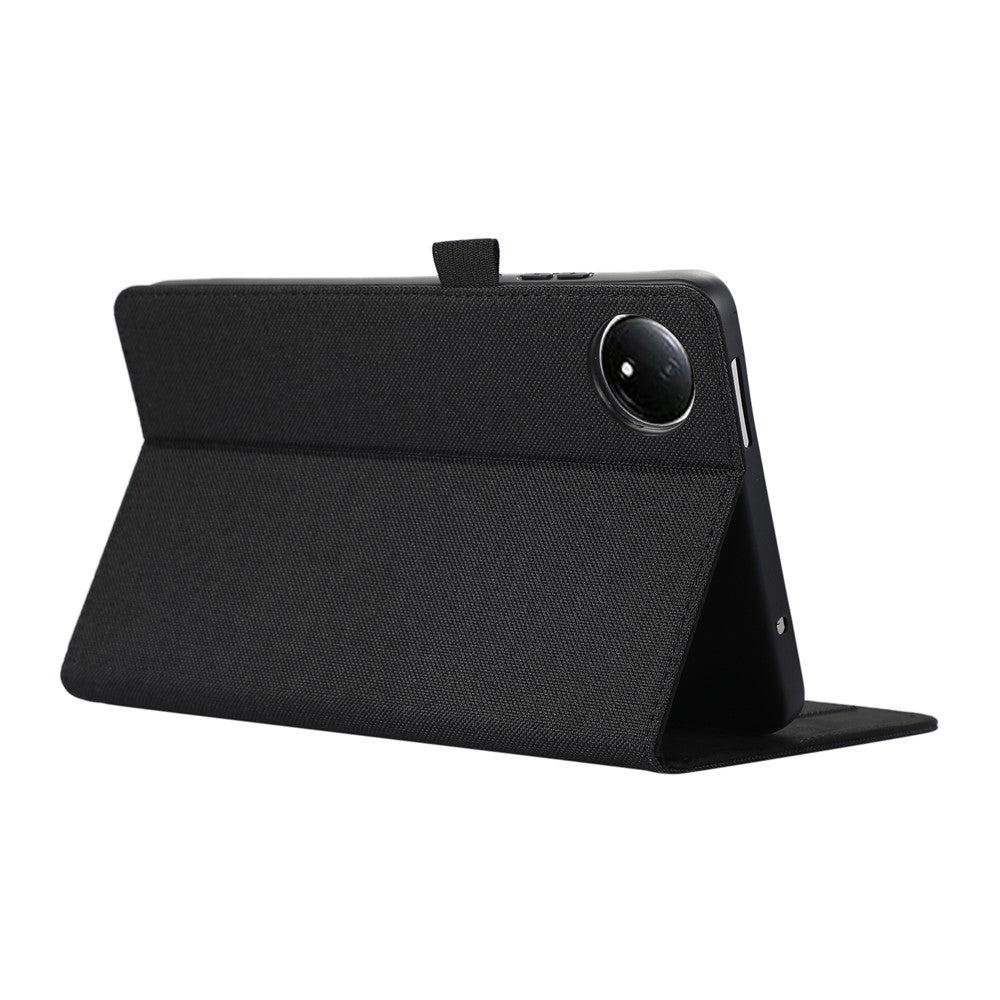 For Xiaomi Redmi Pad SE 4G 8.7 inch Leather Case Card Holder Cloth Texture Tablet Stand Cover
