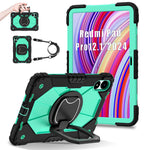 For Xiaomi Redmi Pad Pro 5G / Pad Pro / Poco Pad 4G Kickstand Case Silicone+PC Tablet Cover