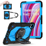 For Xiaomi Redmi Pad Pro 5G / Pad Pro / Poco Pad 4G Kickstand Case Silicone+PC Tablet Cover