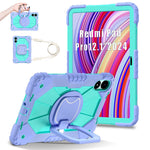 For Xiaomi Redmi Pad Pro 5G / Pad Pro / Poco Pad 4G Kickstand Case Silicone+PC Tablet Cover