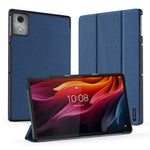 DUX DUCIS Domo Series for Lenovo Tab K11 Plus Case Tri-fold Stand Leather Cover Auto Wake / Sleep