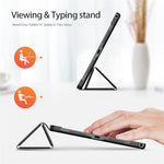 DUX DUCIS Domo Series for Lenovo Tab K11 Plus Case Tri-fold Stand Leather Cover Auto Wake / Sleep