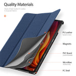 DUX DUCIS Domo Series for Lenovo Tab K11 Plus Case Tri-fold Stand Leather Cover Auto Wake / Sleep