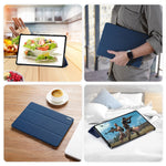 DUX DUCIS Domo Series for Lenovo Tab K11 Plus Case Tri-fold Stand Leather Cover Auto Wake / Sleep