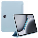 For OnePlus Pad 2 Case PU Leather+Silicone Tri-Fold Stand Tablet Cover