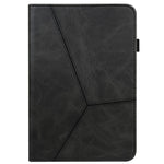 For OnePlus Pad 2 / Pad Pro Case Line Imprinted PU Leather Card Holder Tablet Stand Cover