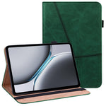 For OnePlus Pad 2 / Pad Pro Case Line Imprinted PU Leather Card Holder Tablet Stand Cover