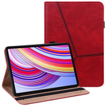 For Xiaomi Redmi Pad Pro / Pro 5G / Poco Pad 4G Case Line Imprinted PU Leather Card Holder Tablet Stand Cover