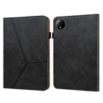 For Xiaomi Redmi Pad SE 4G 8.7 inch Case Line Imprinted PU Leather Card Holder Tablet Stand Cover