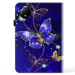 For Xiaomi Redmi Pad SE 4G 8.7 inch Case Pattern Printed Leather Tablet Cover with Card Slot