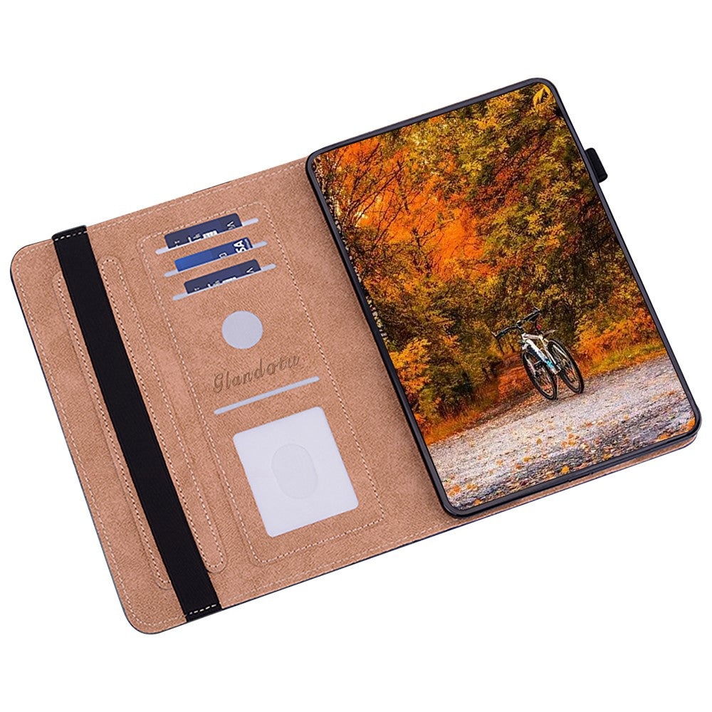 For Xiaomi Redmi Pad SE 4G 8.7 inch Case Pattern Printed Leather Tablet Cover with Card Slot