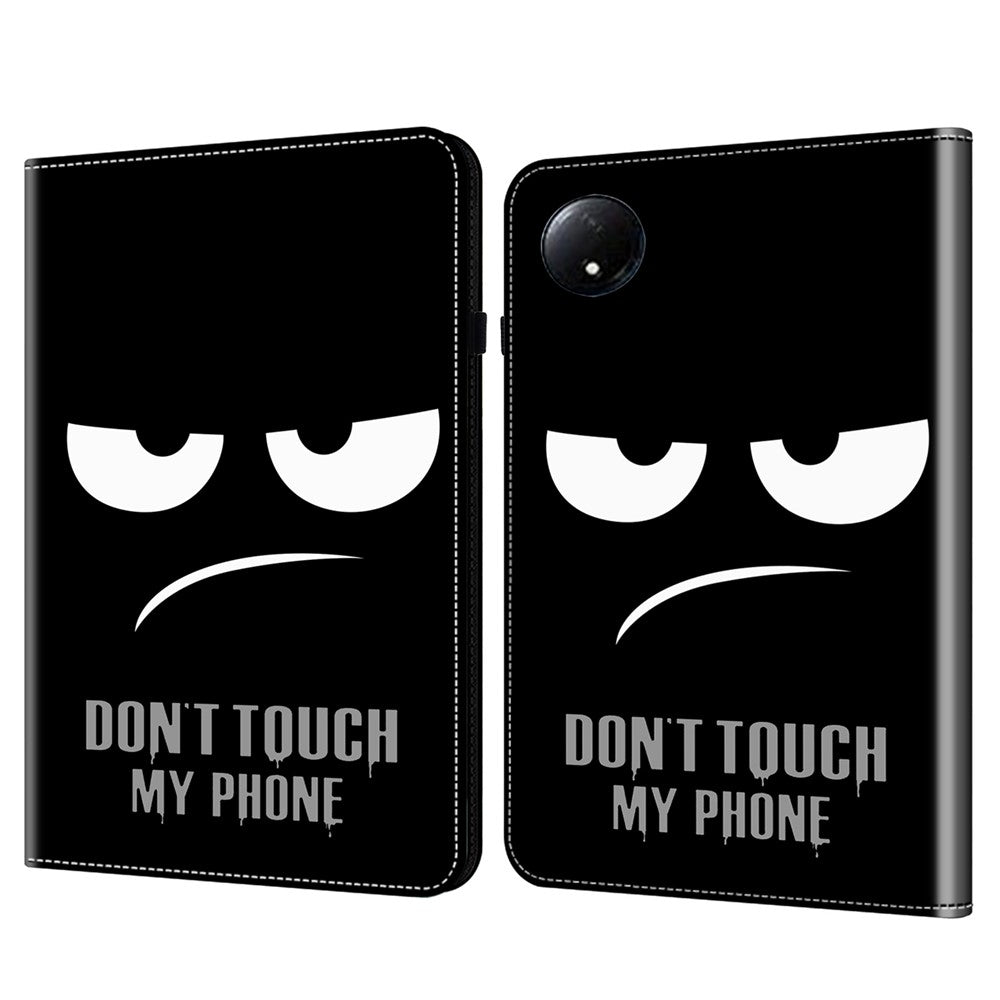 For Xiaomi Redmi Pad SE 4G 8.7 inch Case Pattern Printed Leather Tablet Cover with Card Slot