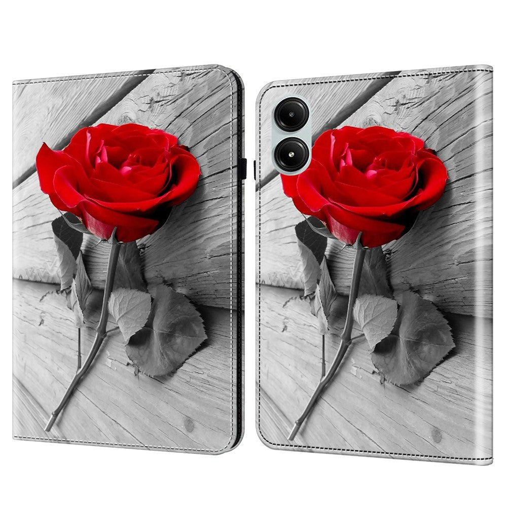 For Xiaomi Redmi Pad Pro Case Pattern Printed Leather Tablet Cover with Card Slot